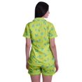 thumbnail image 4 of Moomaya Ensembles de Pyjama à Manches Courtes pour Femmes Imprimés Shorts de Nuit pour Dames, 4 of 6