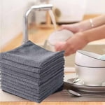 Chmadoxn Kitchen Gadgets, Kitchen Accessories, Kitchen Utensils, Kitchen Tool Wipes Absorbent Non Stick Kitchen House Cleaning Dishcloth Thickened Peplum Wipes Towel polyester Cleaning Rag