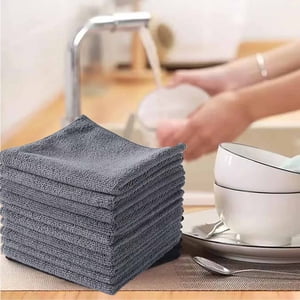PRETXORVE Wipes Absorbent Non Kitchen House Cleaning Dishcloth Thickened Peplum Wipes