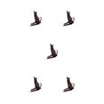 thumbnail image 3 of Youkk Iron Made Candle Holders With Exquisite Craft For Halloween Decoration Chilling Candlestick J 5Set, 3 of 6