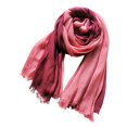 thumbnail image 1 of RXIRUCGD Women Splicing Winter Elasticity Keep Warm Scarf Outdoor Cold Protection( Hot Pink ), 1 of 2