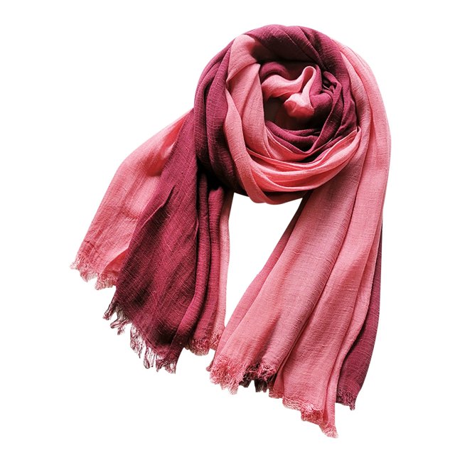 RXIRUCGD Women Splicing Winter Elasticity Keep Warm Scarf Outdoor Cold Protection( Hot Pink )