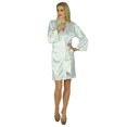 thumbnail image 3 of Bimba Robe Courte en Satin pour Femmes Préparation Demoiselle d'Honneur Kimono Manches Couverture, 3 of 8