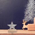 thumbnail image 3 of Christmas Star Stocking Hanger Silver Diamond, 3 of 3