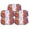 thumbnail image 1 of Unique Bargains Cotton Blend Colorful Orange Yarn, 5 Pack, 50g Each, 1 of 8