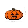 thumbnail image 3 of HHBEAUTY Halloween Bathroom Rug, Fall Pumpkin Bath Mat Water Absorbent Non-Slip Washable for Shower Tub Microfiber Washable Absorbent Carpet Autumn Halloween Thanksgiving Home Kitchen Decoration, 3 of 6