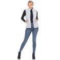 thumbnail image 4 of White Mark Veste Sherpa à Fermeture Éclair pour Femme, 4 of 6