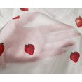 thumbnail image 4 of oneOone Silk Tabby Fabric Strawberry Fruit Print Sewing Fabric BTY 42 Inch Wide, 4 of 4