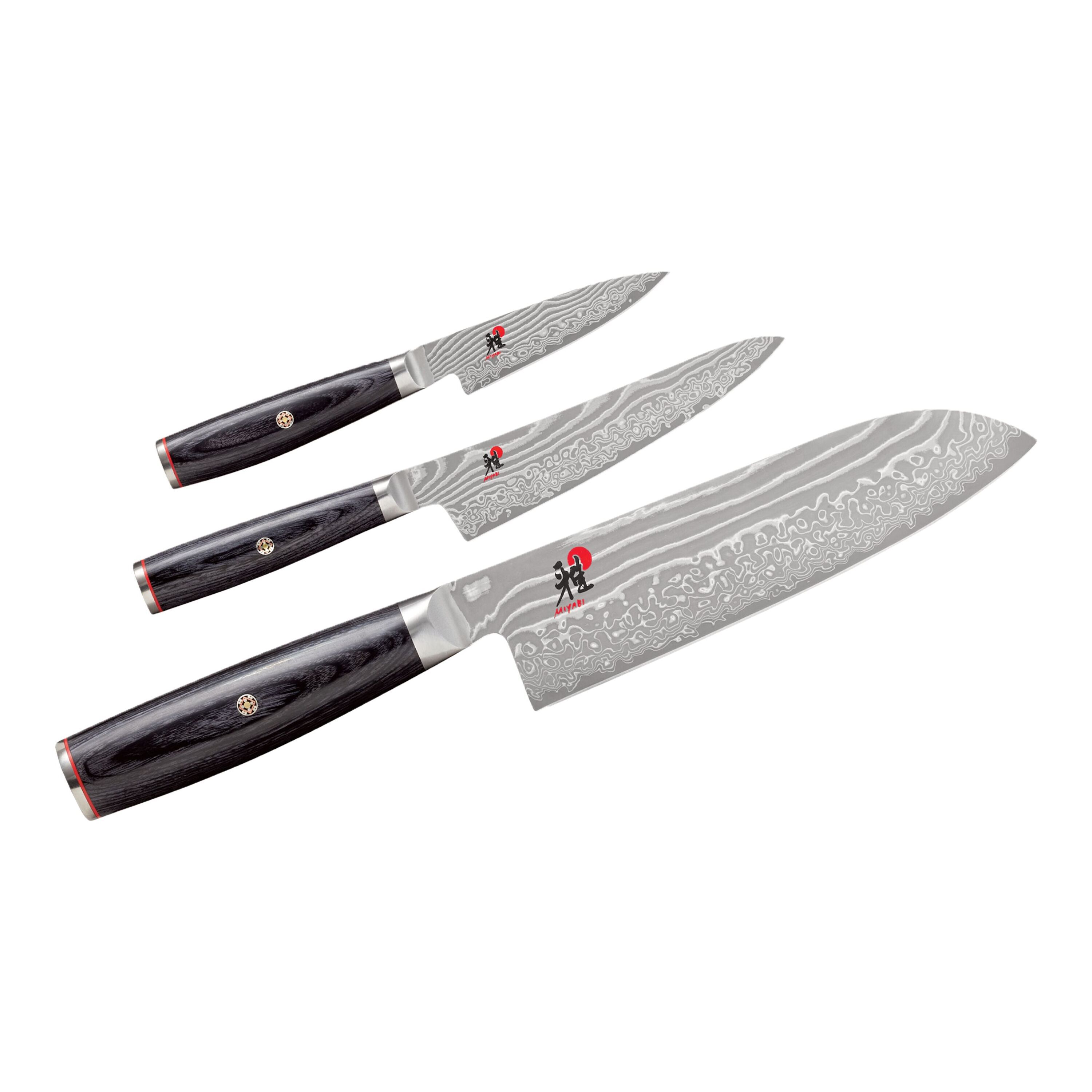 MIYABI 5000 FC-D 3 Piece Knife Set