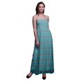 thumbnail image 1 of Bimba Robe Soleil de Plage pour Femmes à Corsage Smocké avec Imprimé d'Oiseau et Moucherolle Rufuse - Grand, 1 of 7