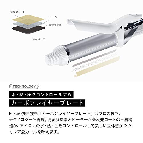 MTG REFA (Rifa) Riffa Bue Tech Carl Iron 32mm Refa Hair Iron Carl