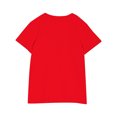 thumbnail image 3 of T-Shirts for Girls Crew Neck Solid Short Sleeve Summer Tops Kids Basic Tees 3-14 Years, 3 of 5