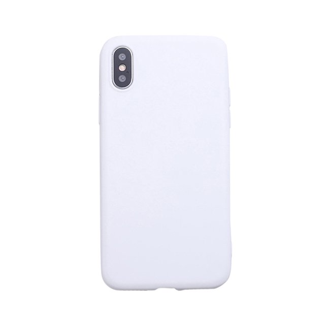 HEVIRGO Solid Color Silicone Phone Case Cover Protector for iPhone XS Max/XS/X/7/8/7P/8P