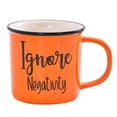 thumbnail image 1 of Mainstays Two Tone "Ignore Negativity" Ceramic Mug, 17.25 oz, 1 Piece, 1 of 6