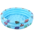 thumbnail image 4 of Baby Swimming Pool Safe Thick PVC Material Blue Portable Water Game Play Indoor Outdoor, 4 of 7