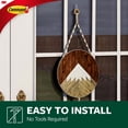thumbnail image 2 of Command® Outdoor Clear Window Hook 17093CLR-AWC, Large, 4 lb (1.8 kg), 1 Hook, 2 Clear All Weather Strips, 2 of 9
