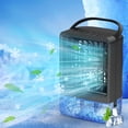 thumbnail image 1 of Kieccall New USB Mini Humidifying Air Cooler Portable Quiet Water Cooling Fan for Home Office Desktop Personal Air Cooling, 1 of 5