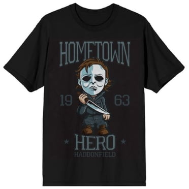 Halloween Michael Myers Chibi Haddonfield 1963 Black T-Shirt