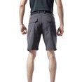 thumbnail image 4 of Zemub Men's Quick Dry Shorts Multi-pocket Training Hiking Pants(Gray,L), 4 of 8