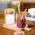 thumbnail image 4 of Hinati Clearance Sale Glass Jars with Airtight Lids and Spoons Thick Glass Food Storage Airtight Food Storage Containers, Kitchen Storage Containers for Cabinets, Countertop, Drawers, Under Sink, 4 of 8