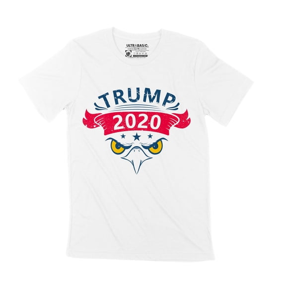Men's Graphic T-Shirt Donald Trump Merchandise 2020 American Flag 4th Birthday Anniversary 4 Year Old Gift 2020 Vintage Eco-Friendly Short Sleeve Novelty Tee