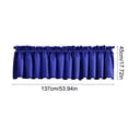 thumbnail image 3 of Aodebiao Blackout Window Valance, 18 Inches Long Kitchen Window Curtains Over Sink Rod Pocket Pattern Valance for Bathroom Bedroom Living Room, 3 of 6