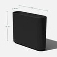 thumbnail image 3 of Veradek Demi Series Span 36" Plastic-Stone Planter - (Black), 3 of 12