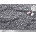 thumbnail image 2 of Soimoi Poly Georgette Fabric Leaves & Floral Block Decor Fabric Printed Yard 52 Inch Wide, 2 of 3