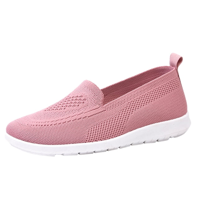 Kcodviy Patins à Roulettes Décontractés Confortables et Respirants pour Femmes, Légers, Couleur Unie, Chaussures à Enfiler d'Automne pour Femmes et d'Hiver
