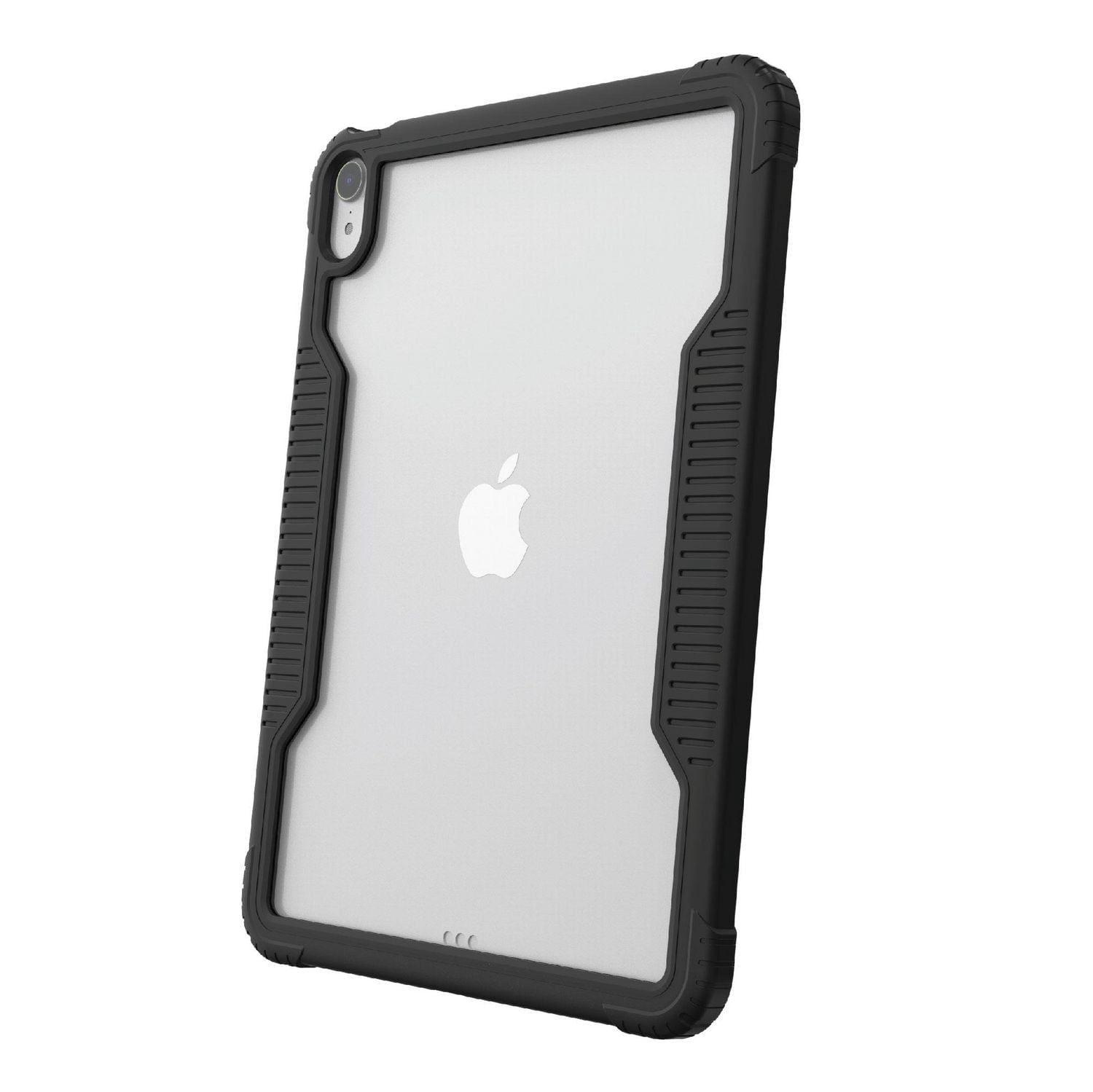 Onn. Slim Rugged Tablet Case for iPad (A16), iPad (10th generation) - Black/Clear