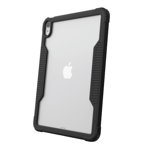 Onn. Arguments de comprimés à glissière mince pour iPad (A16), iPad (10th génération) - Noir/Clear
