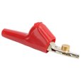 thumbnail image 2 of Electrical  Clips, Portable Safe Non Damage Electrical Test Clamp Stripping Free  For Car Battery Red,Black,Yellow,Green, 2 of 8