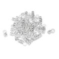 thumbnail image 4 of HILABEE 100 Pcs/Ensemble Perles de Barbe Dreadlocks Cheveux Anneaux Manchettes en Métal Tubes, 100 Pcs, 4 of 9