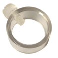 thumbnail image 3 of 4Pcs Plastic Flag Pole Rings, 360 Degree Rotating Flagpole Flag Mounting Rings Spinning Flag Pole Kit with Carabiner for 1 Inch Diameter Flagpole, 3 of 8