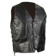 thumbnail image 1 of 2x-Grand Choix de Gilets Biker en Cuir Véritable, 1 of 1