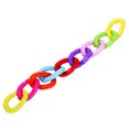 thumbnail image 3 of 100pcs/set Plastic Hooks Chain Opening Ring Bird Cage Accessories For Parrot Chinchilla, 3 of 7