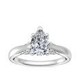 thumbnail image 1 of 1.20 Carat Excellent Pear Shape Genuine Diamond Latest Design Solitaire Engagement Ring for Ladies Solid 18K Yellow Gold Size 7.5, 1 of 8