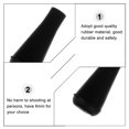 thumbnail image 3 of 5pcs 6mm Rubber Arrowhead Archery Replacement Broadhead Blunt Arrow for Sports, 3 of 8
