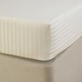 thumbnail image 2 of 1000 Thread Count 100% Egyptian Cotton 3-Piece Fitted Sheet ( 1 Fitted Sheet + 2 Pillow Covers) 30 Inches Deep Pocket Size Stripe Pattern, 2 of 4