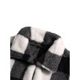 thumbnail image 4 of Women Oversized Plaid Button Down Shirt Shacket Jacket Long Sleeve Casual Fall Outwear with Pockets, 4 of 9