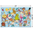 thumbnail image 2 of Nickelodeon Characters Wall Poster, 14.725" x 22.375" Framed, 2 of 4