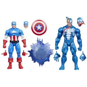 Marvel Legends Series Gamerverse Captain America vs Venom Action Figure Collectibles