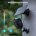 thumbnail image 4 of ieGeek Solar Security Camera Outdoor Wireless WiFi, 2K Color Night Vision, Waterproof, Surveillance Camera with AI Detection, Work with Alexa, 4 of 13