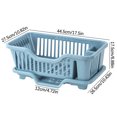 thumbnail image 3 of Chmadoxn Kitchen Gadgets, Kitchen Accessories, Kitchen Utensils, Kitchen Tool Kitchen Small Bowl Cabinet Bowl Box Water Filter Bowl Chopstick Basket Bowl Rack Rack Sink Storage Rack Sink storage rack, 3 of 4