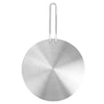 thumbnail image 3 of Diffuseur de Chaleur, Plaque de Diffusion de Chaleur, Poignée Amovible en Acier Inoxydable pour Cuisinière à Induction Cuisinière Électrique 24 cm, 3 of 8