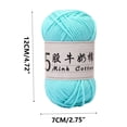 thumbnail image 3 of Birdeem 5 Strands Milk Cotton Doll Crochet Diy Knitting Thread Baby Sweater Wool Ball, 3 of 6