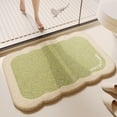 thumbnail image 2 of Yhmxh Creamy Style Imitation Sheep's Wool Entrance Mat For Bathroom Water Absorbent Non Slip Great For Home Shower Bathroom Use Washable Rug Anti-slip Rug Rugs for Living Room Outdoor Rug, 2 of 5
