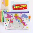 thumbnail image 4 of Pen + Gear Clear Flat Pencil Pouch with Unicorn Clouds Design, 4 of 6