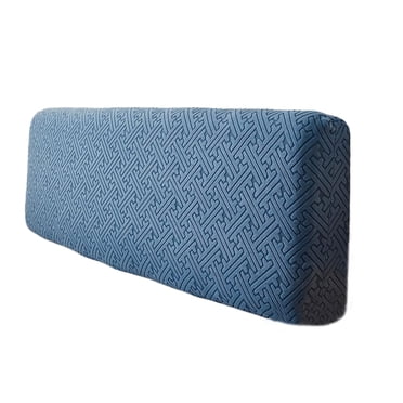 kurtrusly Housse de Tête de Lit Élastique Résistante aux Plis Douce et Durable Non à l'Achat Neuf Bleu 150cm