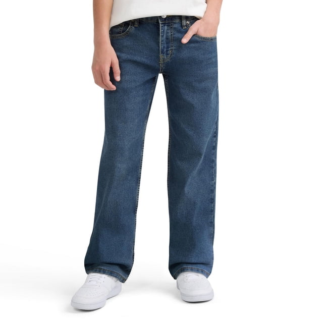Jean à coupe décontractée jambe droite Levi Strauss Signature pour garçon